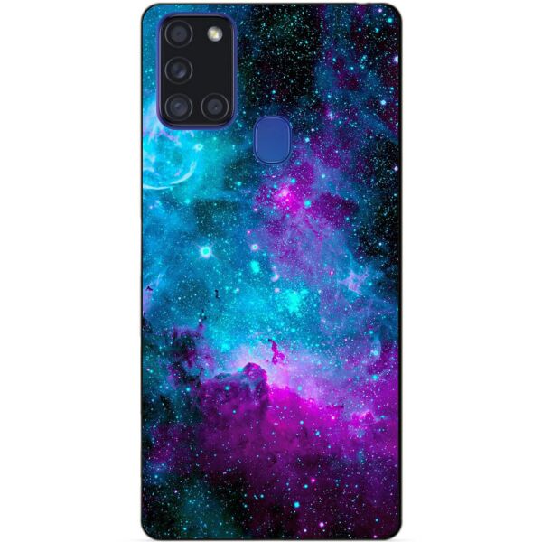 

Силиконовый бампер чехол Candy для Samsung A21s с рисунком Галактика