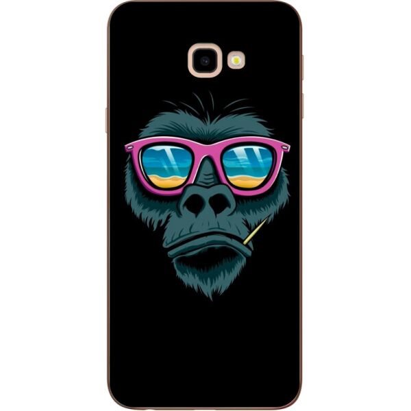 

Чехол силиконовый Candy для Samsung J4 Plus Galaxy J415 с рисунком Обезьяна в очках