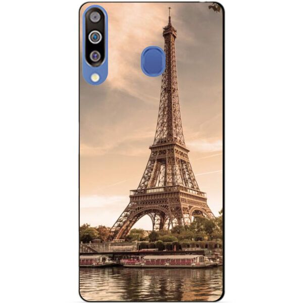 

Чехол силиконовый Candy для Samsung M30 2019 Galaxy M305f с рисунком Париж