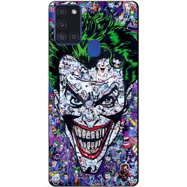 

Силиконовый бампер чехол Candy для Samsung A21s с рисунком Джокер