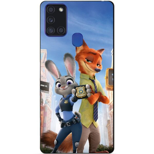 

Силиконовый бампер чехол Candy для Samsung A21s с рисунком Джуди Зверополис