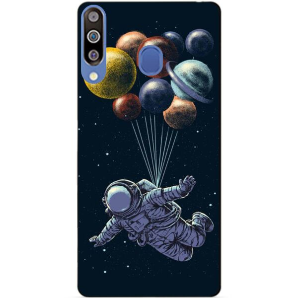 

Чехол силиконовый Candy для Samsung M30 2019 Galaxy M305f с рисунком Планеты