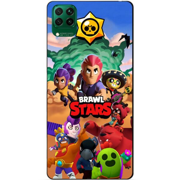 

Силиконовый чехол бампер Candy для Huawei P40 Lite Brawl Stars