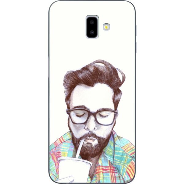 

Чехол силиконовый Candy для Samsung J6 Plus Galaxy J610 с рисунком Men