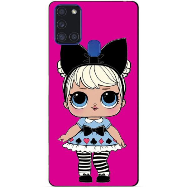 

Силиконовый бампер чехол Candy для Samsung A21s с рисунком Кукла Lol