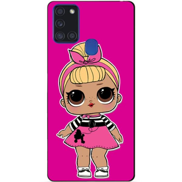 

Силиконовый бампер чехол Candy для Samsung A21s с рисунком Кукла Лол