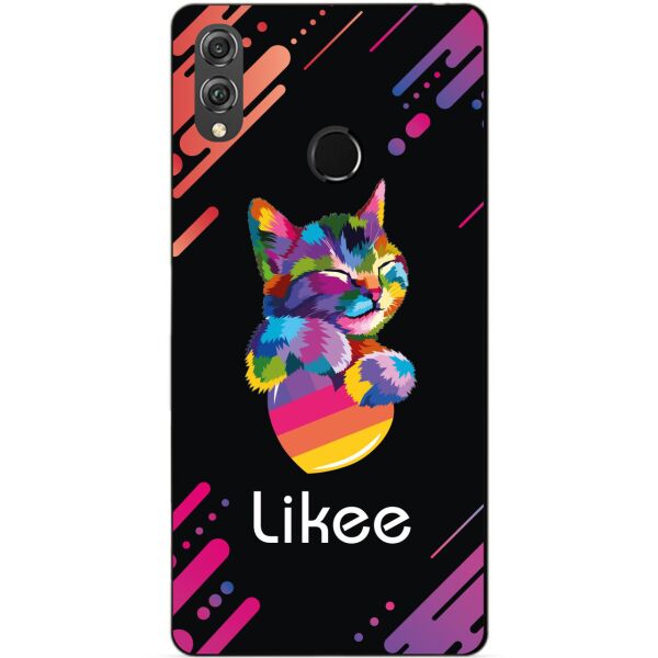 

Силиконовый бампер чехол Candy для Huawei Honor 8x с рисунком Likee