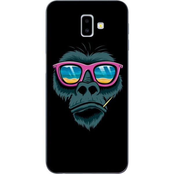 

Чехол силиконовый Candy для Samsung J6 Plus Galaxy J610 с рисунком Обезьяна в очках