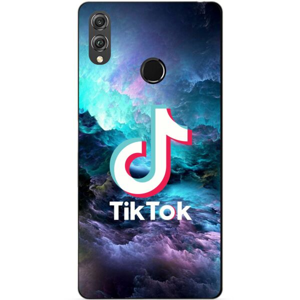 

Силиконовый бампер чехол Candy для Huawei Honor 8x с рисунком Tik Tok