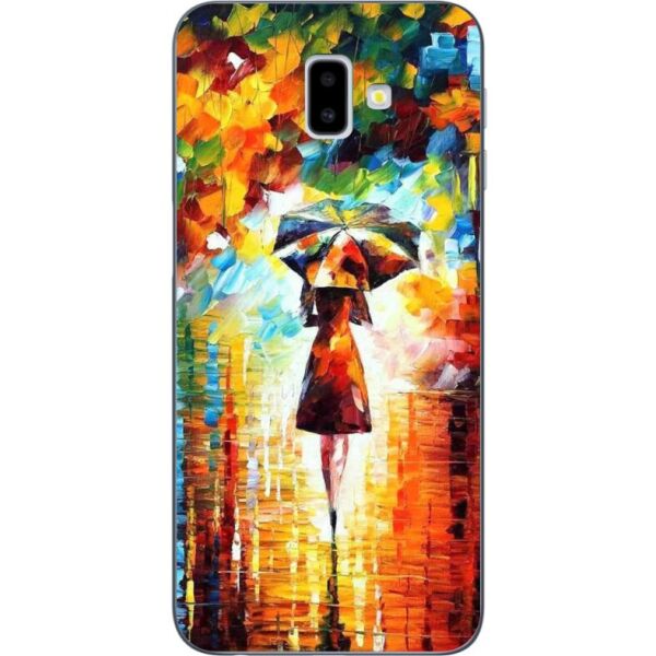 

Чехол силиконовый Candy для Samsung J6 Plus Galaxy J610 с рисунком Прогулка