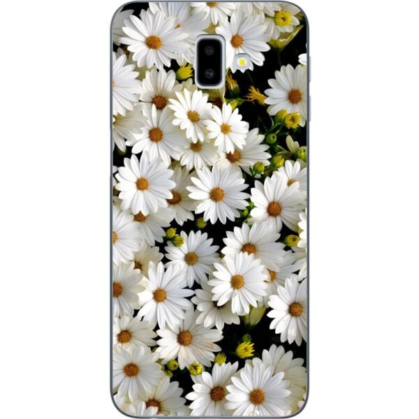 

Чехол силиконовый Candy для Samsung J6 Plus Galaxy J610 с рисунком Ромашки