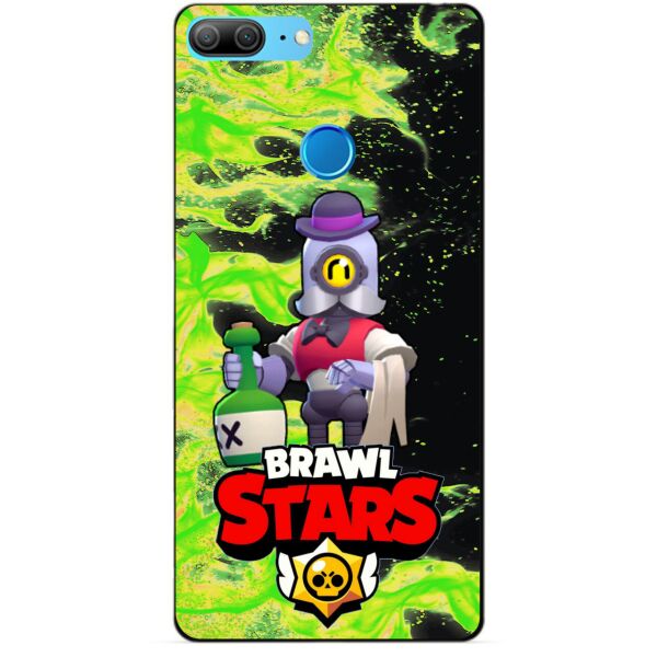 

Силиконовый бампер чехол Candy для Huawei Honor 9 Lite с Героем Brawl Stars Барли