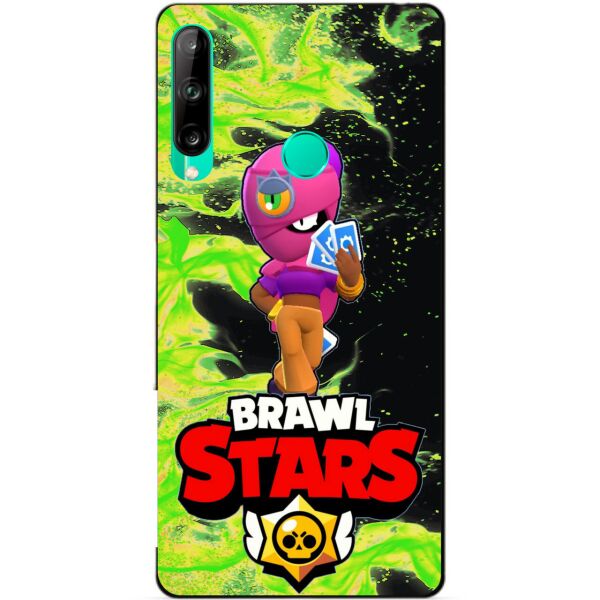 

Силиконовый чехол бампер Candy для Huawei P40 Lite E с Героем Brawl Stars Тара
