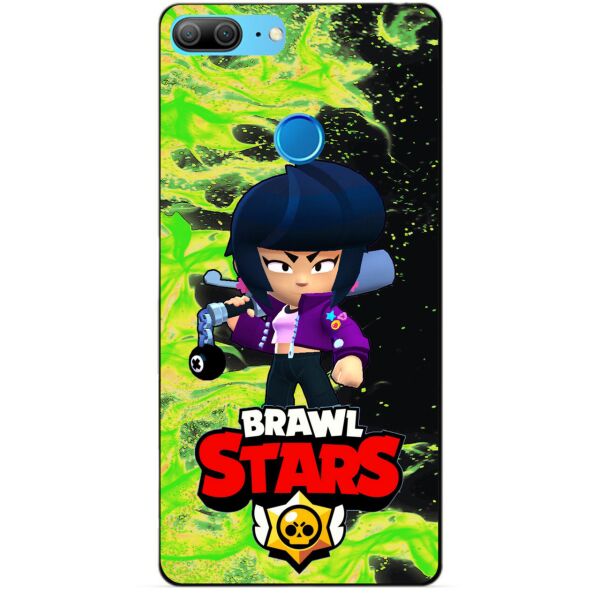 

Силиконовый бампер чехол Candy для Huawei Honor 9 Lite с Героем Brawl Stars Биби