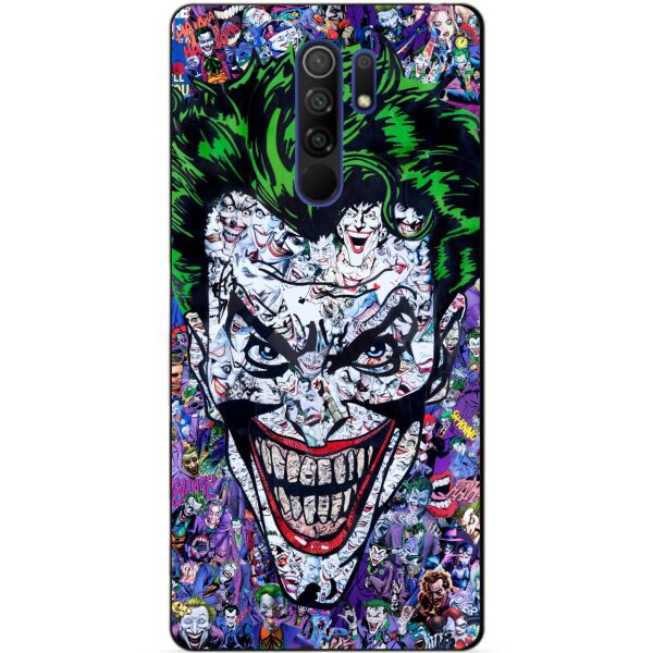 

Силиконовый бампер чехол Candy для Xiaomi Redmi 9 с рисунком Джокер