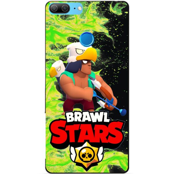 

Силиконовый бампер чехол Candy для Huawei Honor 9 Lite с Героем Brawl Stars Бо