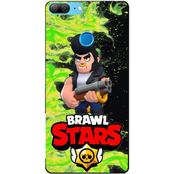 

Силиконовый бампер чехол Candy для Huawei Honor 9 Lite с Героем Brawl Stars Булл