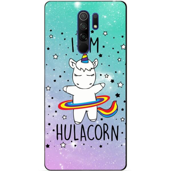 

Силиконовый бампер чехол Candy для Xiaomi Redmi 9 с рисунком Единорог