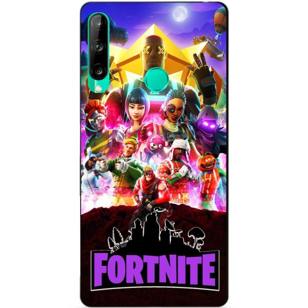 

Силиконовый чехол бампер Candy для Huawei P40 Lite E с рисунком Fortnite