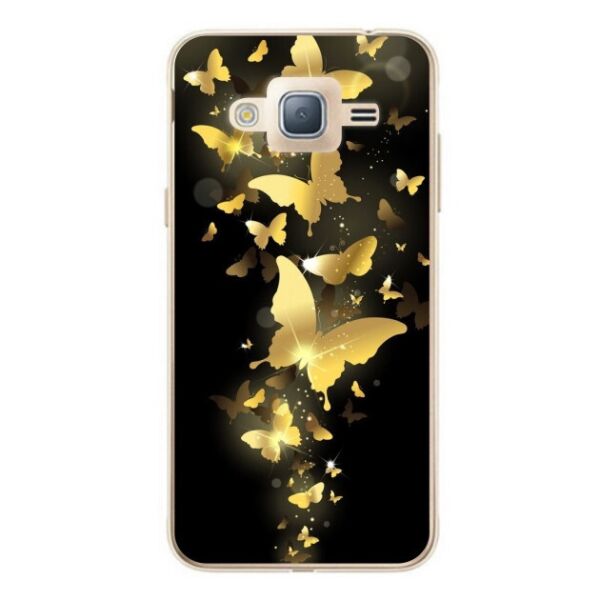 

Чехол силиконовый Candy для Samsung J7 Neo Galaxy J701 с рисунком Золотые Бабочки