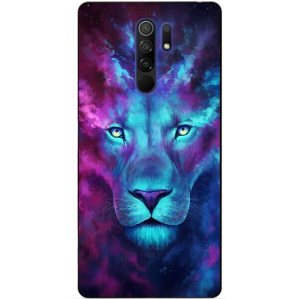 

Силиконовый бампер чехол Candy для Xiaomi Redmi 9 с рисунком Космический лев