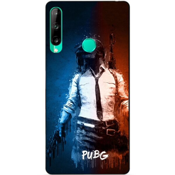 

Силиконовый чехол бампер Candy для Huawei P40 Lite E с рисунком PUBG