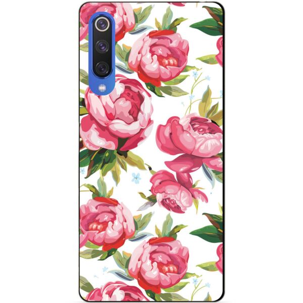 

Чехол силиконовый Candy для Xiaomi Mi 9 SE с рисунком Пионы