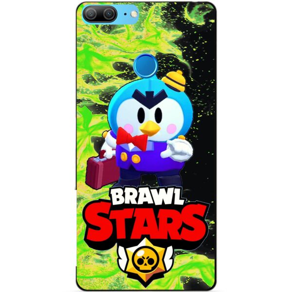 

Силиконовый бампер чехол Candy для Huawei Honor 9 Lite с Героем Brawl Stars Мистер П.