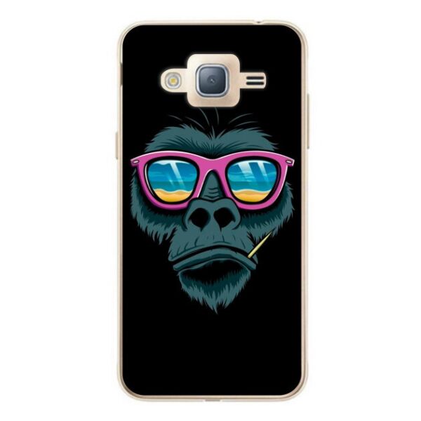 

Чехол силиконовый Candy для Samsung J7 Neo Galaxy J701 с рисунком Обезьяна в очках