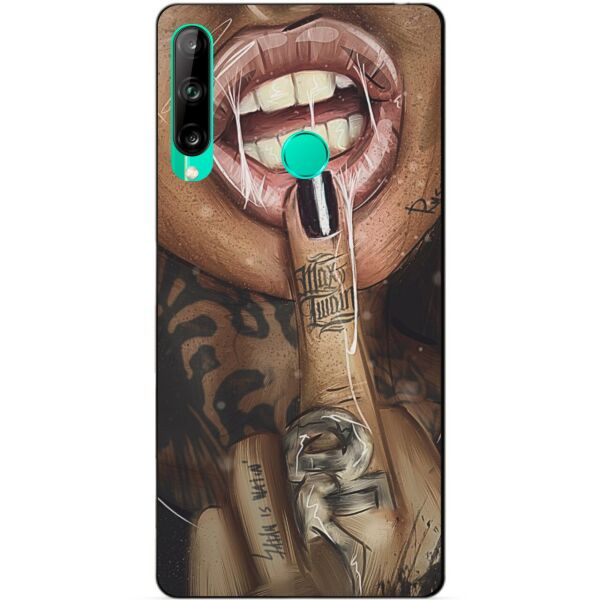

Силиконовый чехол бампер Candy для Huawei P40 Lite E с рисунком Swag