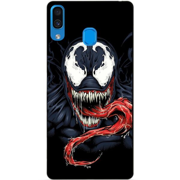 

Силиконовый бампер чехол Candy для Samsung A30 2019 Galaxy A305f с рисунком Веном