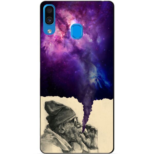 

Силиконовый бампер чехол Candy для Samsung A30 2019 Galaxy A305f с рисунком Дед