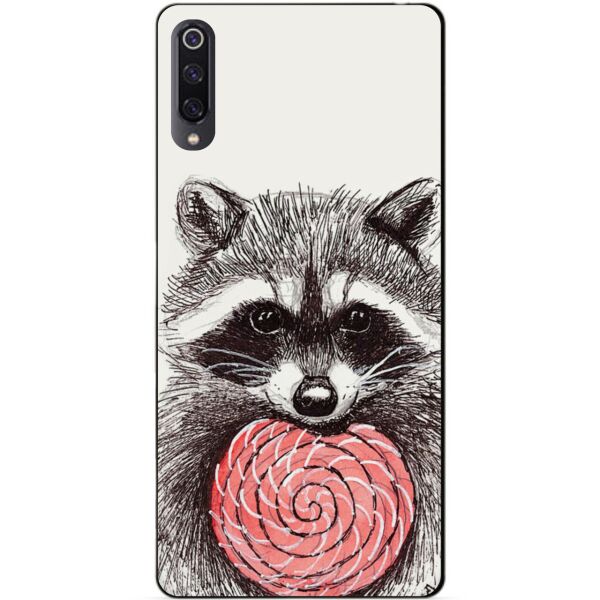 

Чехол силиконовый Candy для Xiaomi Mi 9 с рисунком Енот