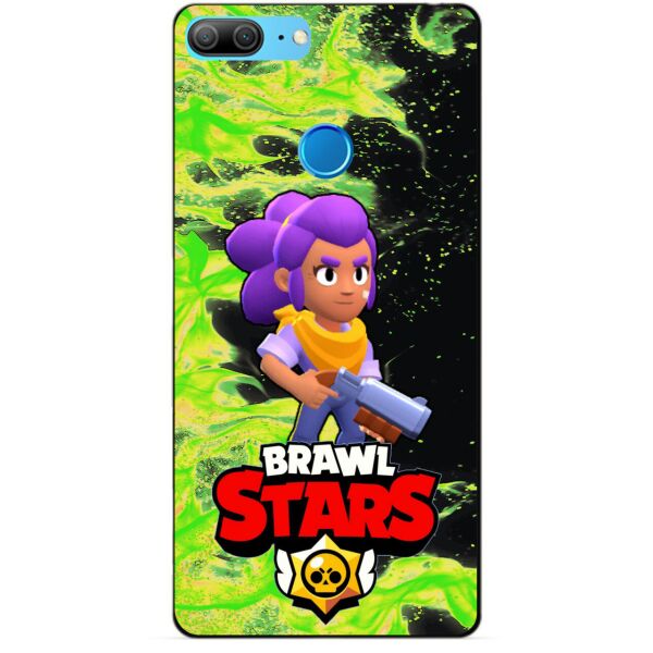 

Силиконовый бампер чехол Candy для Huawei Honor 9 Lite с Героем Brawl Stars Шелли