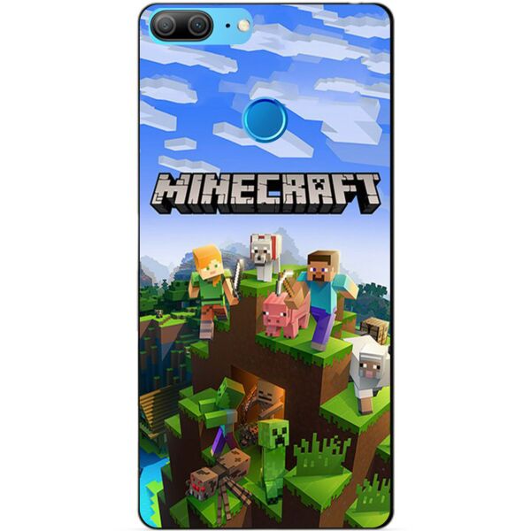 

Силиконовый бампер чехол Candy для Huawei Honor 9 Lite с рисунком Minecraft