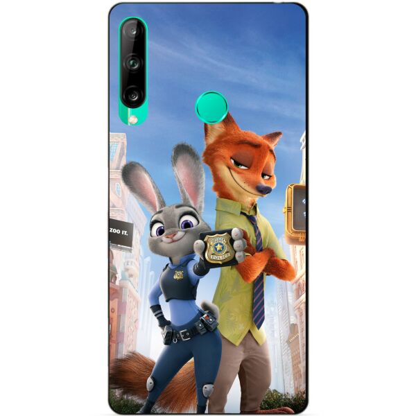 

Силиконовый чехол бампер Candy для Huawei P40 Lite E с рисунком Джуди Зверополис