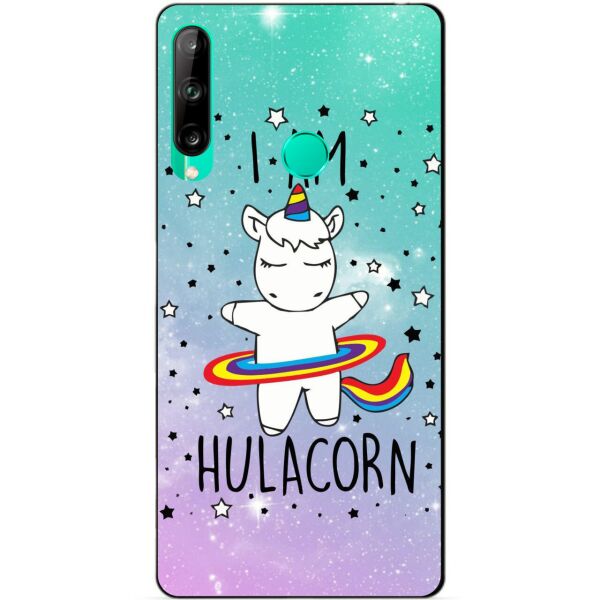 

Силиконовый чехол бампер Candy для Huawei P40 Lite E с рисунком Единорог