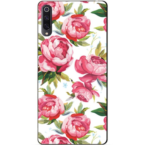 

Чехол силиконовый Candy для Xiaomi Mi 9 с рисунком Пионы