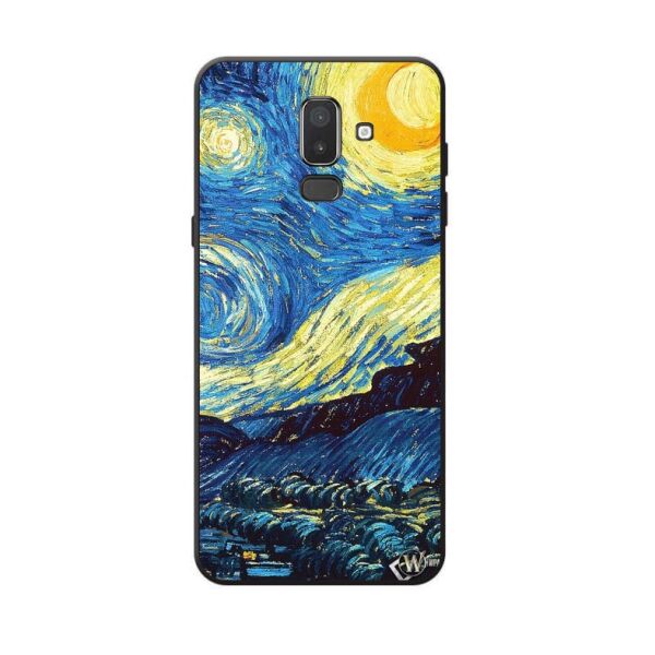 

Чехол силиконовый Candy для Samsung J8 Galaxy J810 с рисунком Лунная ночь