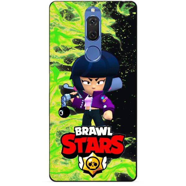 

Силиконовый бампер чехол Candy для Huawei Mate 10 Lite с героем Brawl Stars Биби