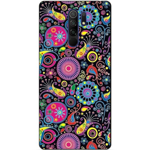 

Силиконовый бампер чехол Candy для Xiaomi Redmi 9 с рисунком Узоры