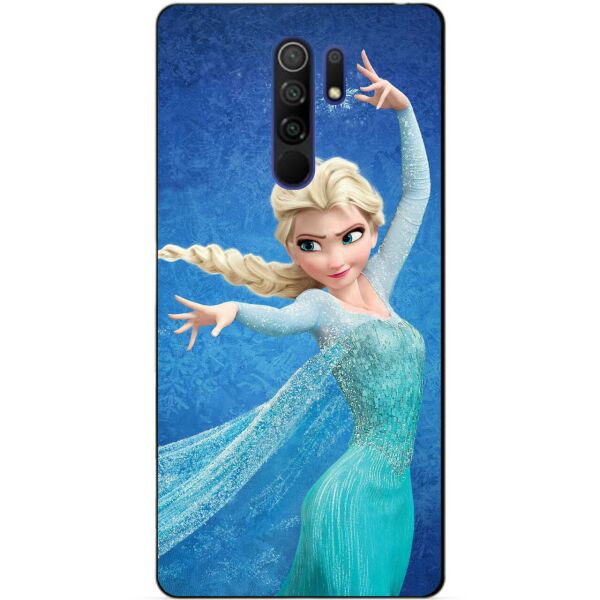 

Силиконовый бампер чехол Candy для Xiaomi Redmi 9 с рисунком Эльза