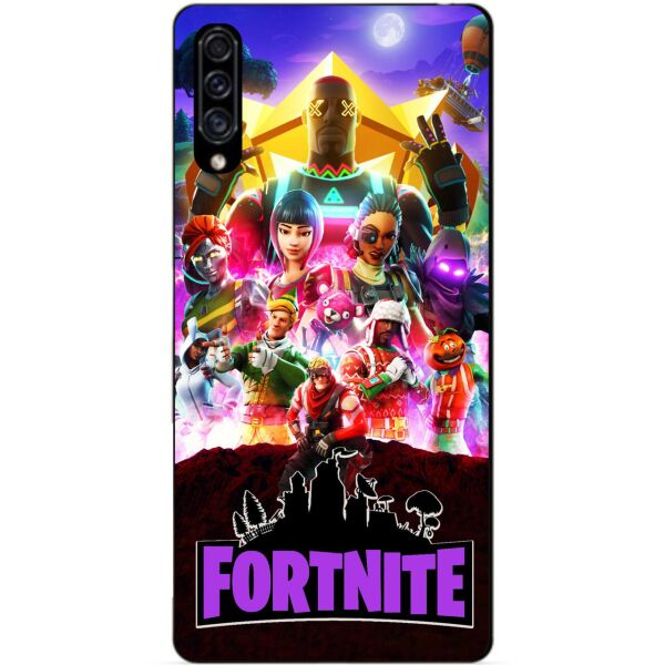 

Силиконовый бампер чехол Candy для Samsung A30s 2019 Galaxy A307f с рисунком Fortnite