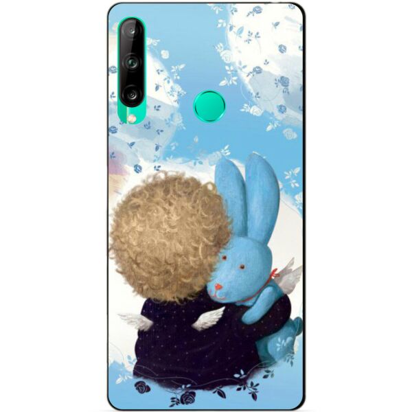 

Силиконовый чехол бампер Candy для Huawei P40 Lite E с рисунком Любимый Зайка