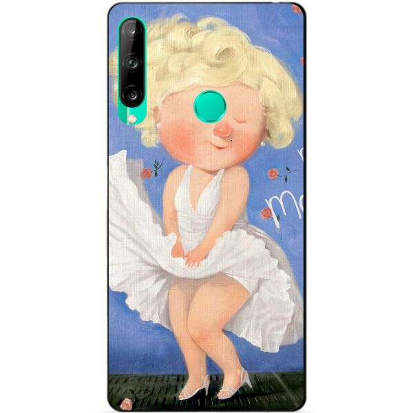 

Силиконовый чехол бампер Candy для Huawei P40 Lite E с рисунком Монро Гапчинская