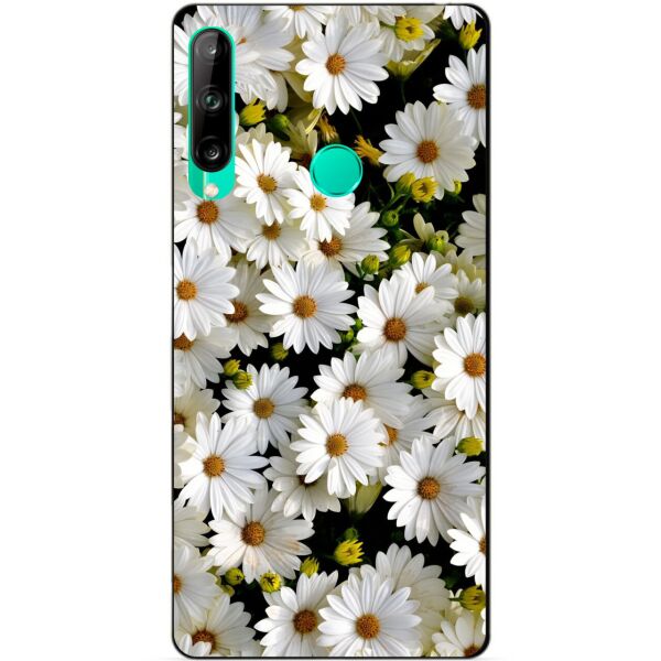 

Силиконовый чехол бампер Candy для Huawei P40 Lite E с рисунком Ромашки