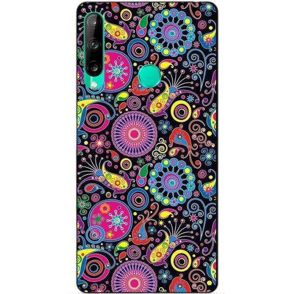 

Силиконовый чехол бампер Candy для Huawei P40 Lite E с рисунком Узоры