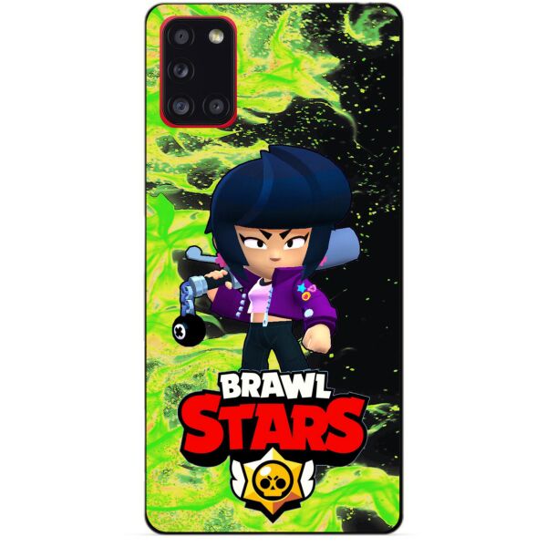 

Силиконовый бампер чехол Candy для Samsung A31 Galaxy A315f с Героем Brawl Stars Биби