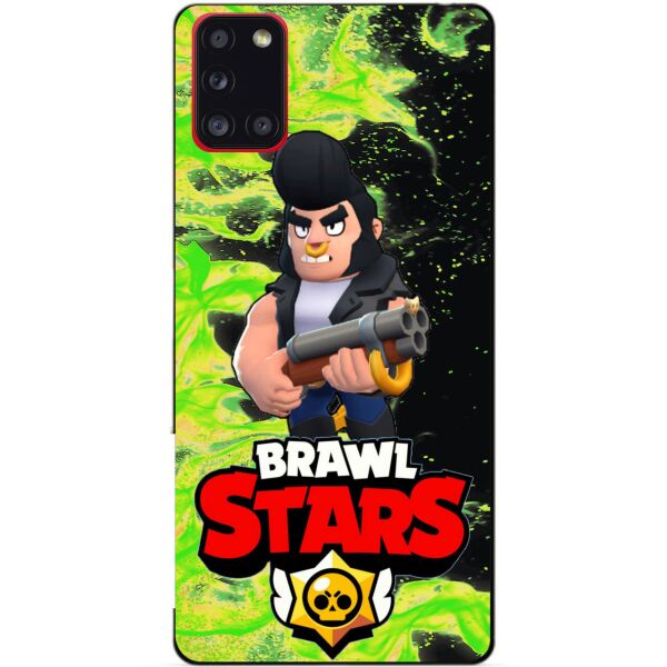 

Силиконовый бампер чехол Candy для Samsung A31 Galaxy A315f с Героем Brawl Stars Булл