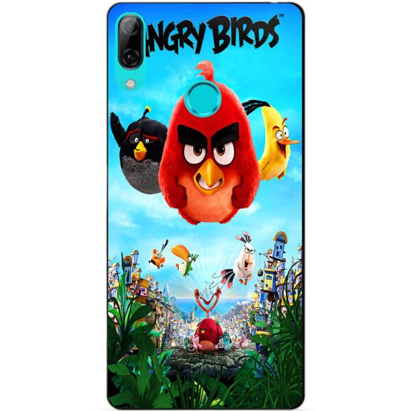 

Силиконовый бампер чехол Candy для Huawei P Smart 2019 с рисунком Angry Birds